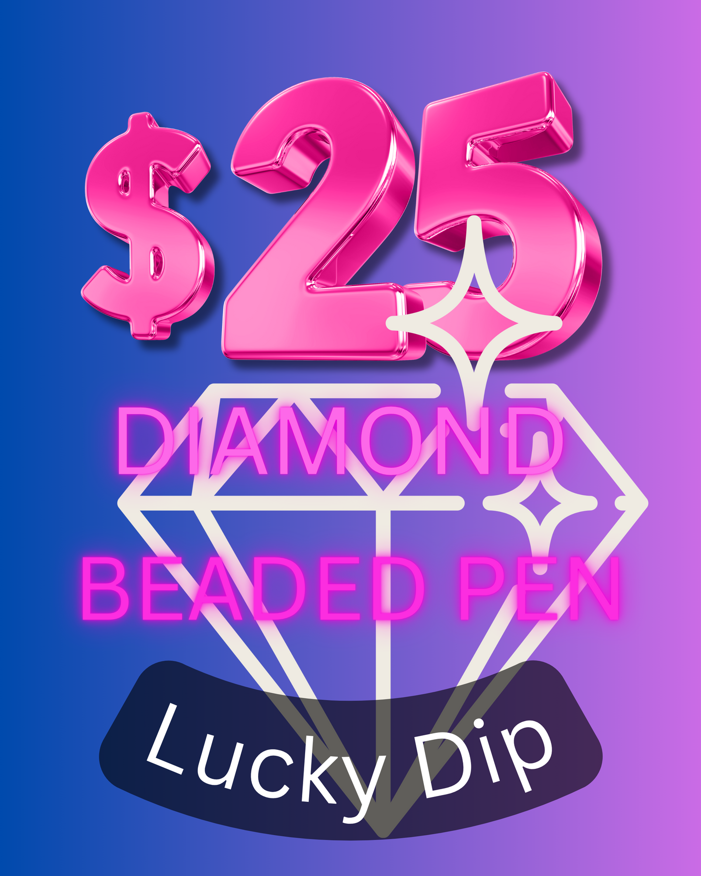 $25 Diamond Pen - Lucky Dip