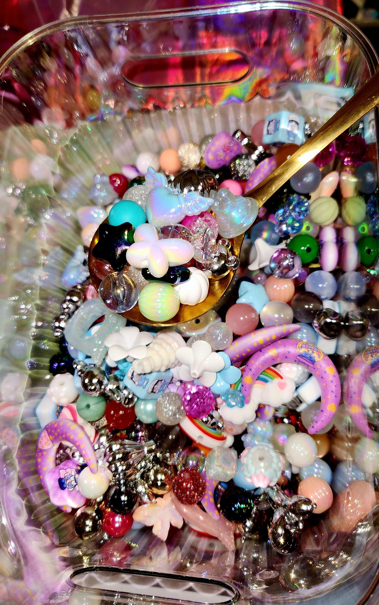 300ML MEGA MIX - Mixed Beads Scoops (DIY Beads For Pens and Keychain)| LIVE Show