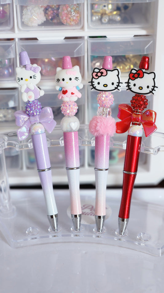 Sanrio Inspired Pens | Pre-made Beadable Pens