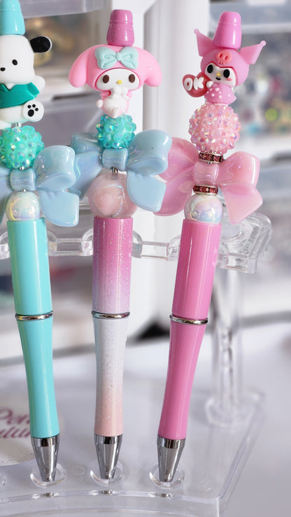 Sanrio Inspired Pens | Pre-made Beadable Pens