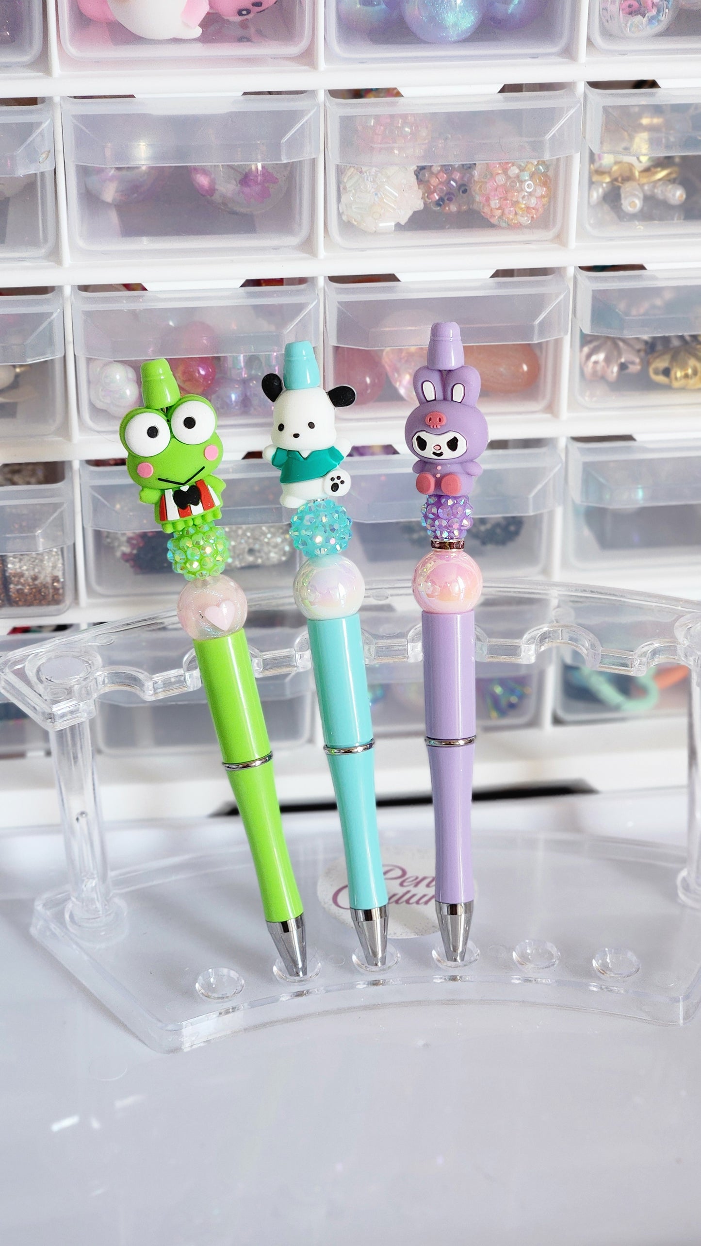 Sanrio Inspired Pens | Pre-made Beadable Pens