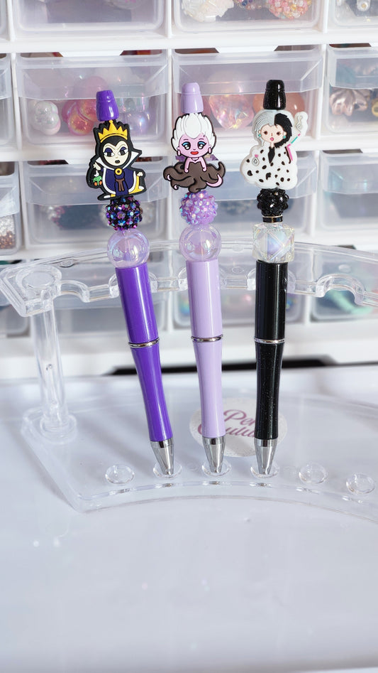 Disney Villains | Pre-made Beadable Pens