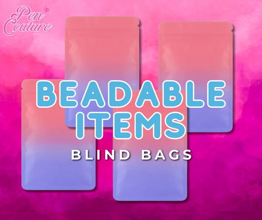 Beadable Items Blind Bags (Pens, Keychains, Bookmarks, Beauty tools) | LIVE Show