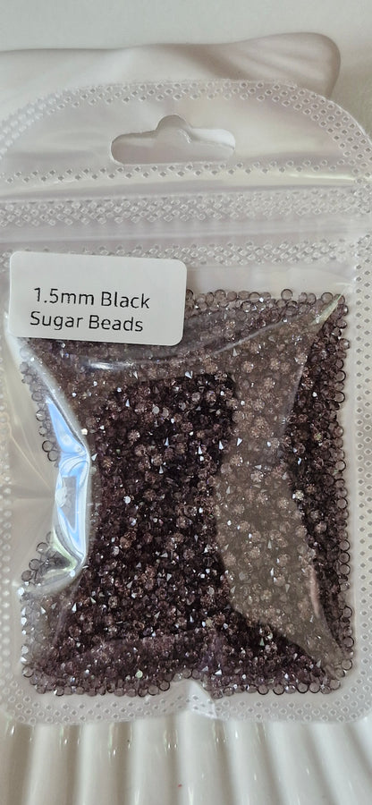 1.5mm Sugar Beads | DIY Craft Supplies