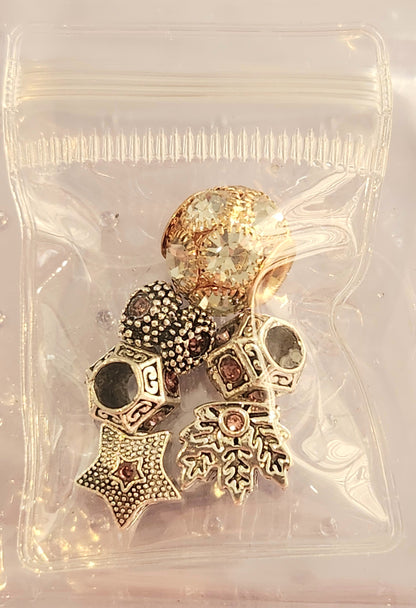 MINI VINTAGE BEADS - Spacer Charms