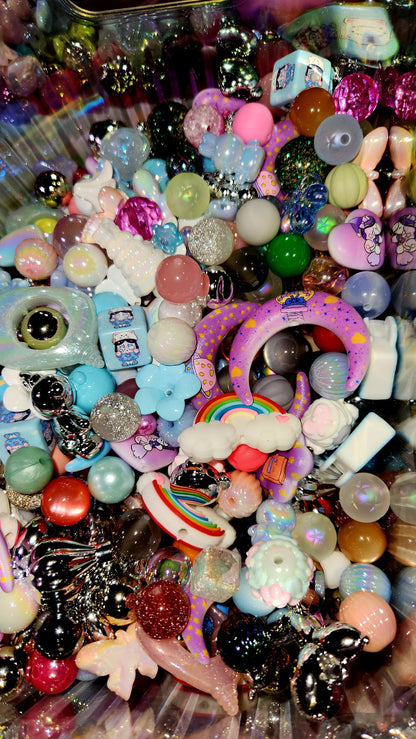 300ML MEGA MIX - Mixed Beads Scoops (DIY Beads For Pens and Keychain)| LIVE Show
