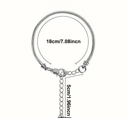 Adjustable Chain Bracelet - 18cm Beadable Bracelet