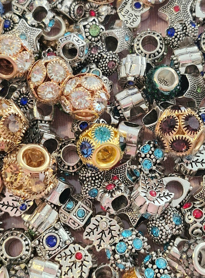 MINI VINTAGE BEADS - Spacer Charms