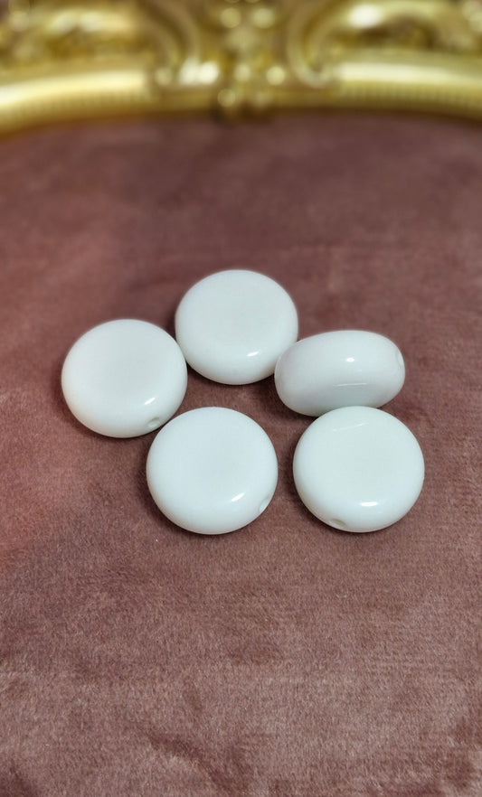20mm 3D Round Blank Beads | DIY Beads Supplies